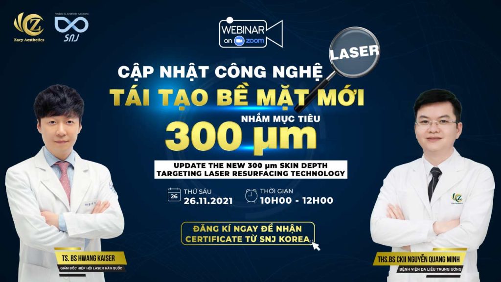 công nghệ tái tạo bề mặt da nhắm mục tiêu độ sâu 300