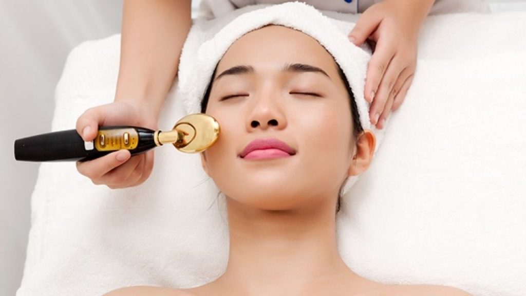 chăm sóc da với máy sóng siêu âm