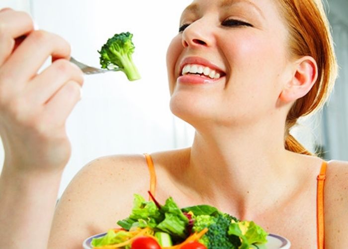 Sử dụng chế độ ăn uống hàng ngày với nhiều rau xanh giúp kéo dài hiệu quả