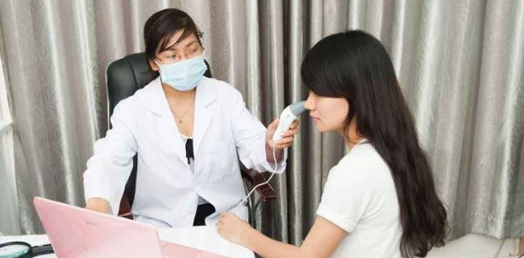 Máy soi da cầm tay chất lượng cao, sản phẩm chính hãng