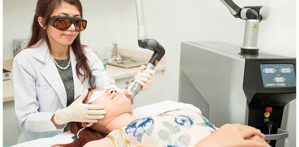 Quy trị sử dụng laser trị nám an toàn hiệu quả