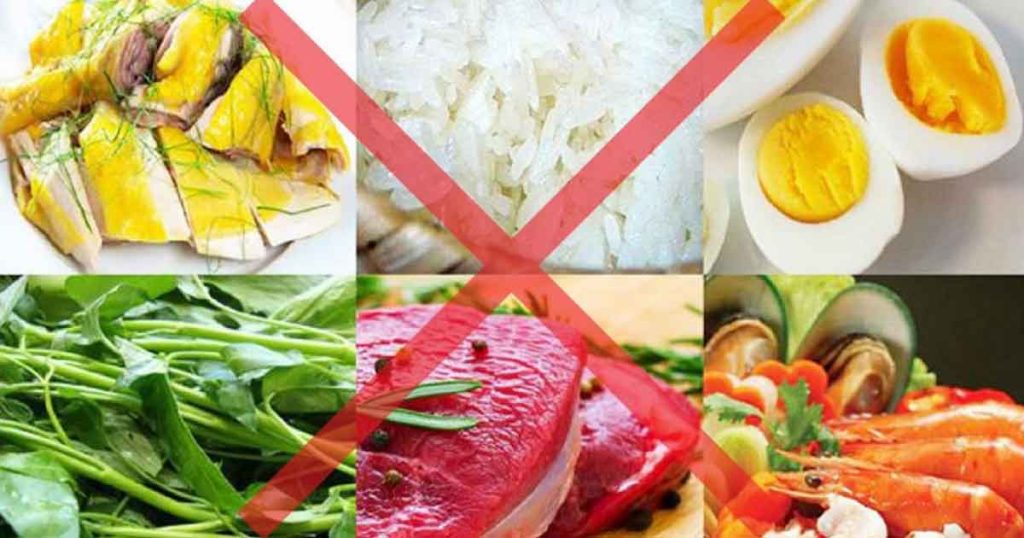 5 Loai thực phẩm không nên sử dụng sau khi bắn laser