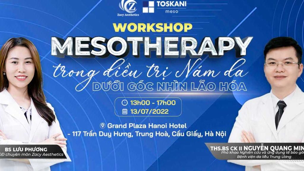 Mesotherapy trong điều trị nám da dưới góc nhìn về lão hóa