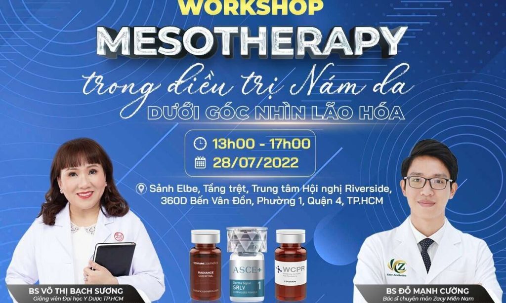 Mesotherapy trong điều trị nám da dưới góc nhìn về lão hóa