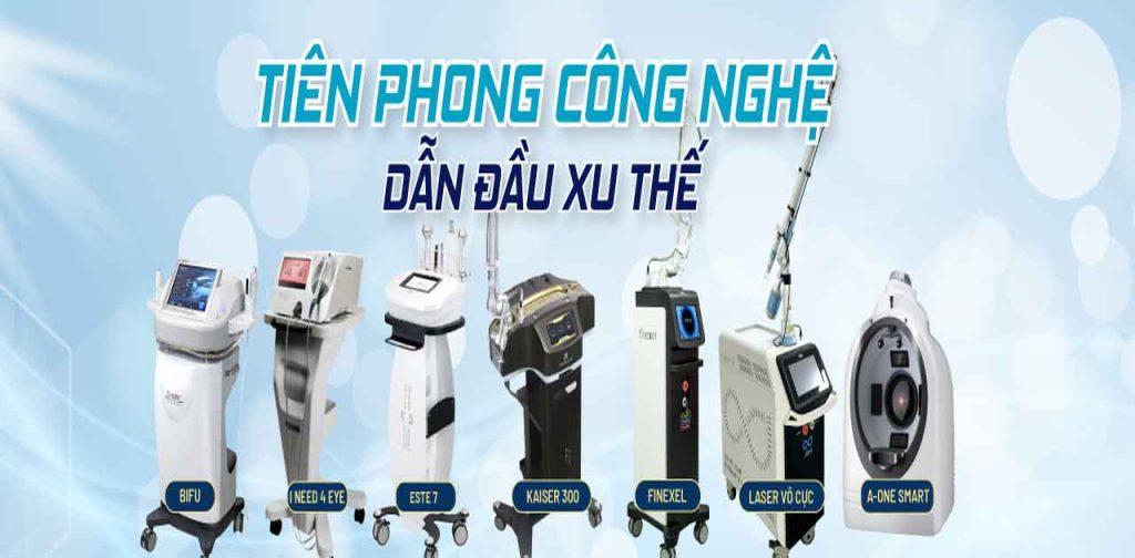 Địa chỉ các cơ sở thẩm mỹ cung cấp máy trị sẹo uy tín