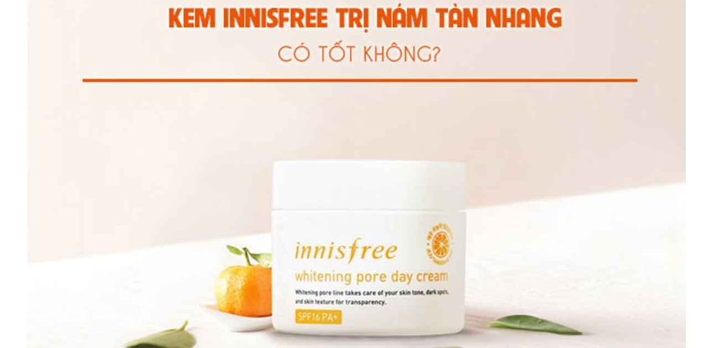 Tác dụng của kem trị tàn nhang