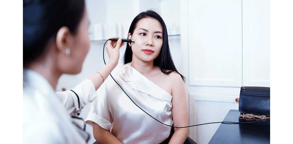 Máy soi da sử dụng như thế nào