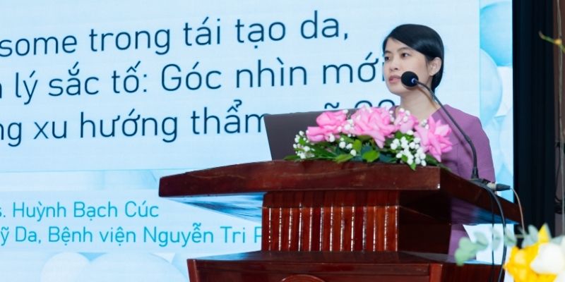 ThS.BS Huỳnh Bạch Cúc chia sẻ về ứng dụng Exosome trong tái tạo da