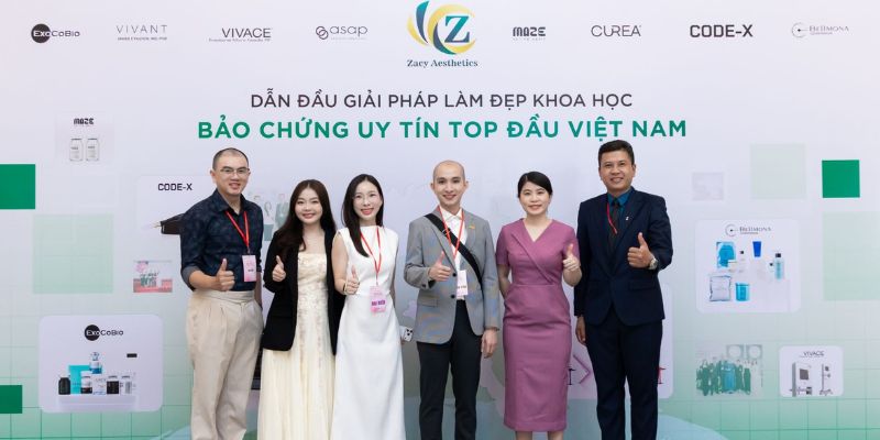 Zacy Aesthetics Group tại Diễn đàn Da liễu Mekong FOB 2026.