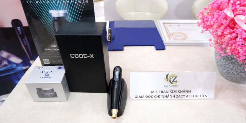 Máy phi kim CODE-X trong hệ sinh thái giải pháp thẩm mỹ