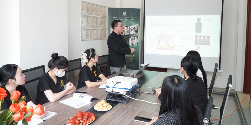đào tạo thực chiến tại luna spa trong chương trình zacy tour 2026